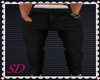 SD.Casual Black Jeans