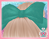 Kids Teal Bow
