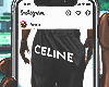 C3LINE Black Sweatpants