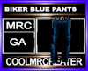 BIKER BLUE PANTS