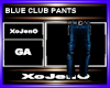 BLUE CLUB PANTS