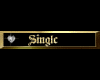 Single gold tag