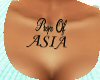 *F70 Prop Of ASIA  Tatto