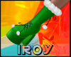 !R Christmas Green Boot