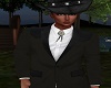 Black Cowboy Suit/Tie