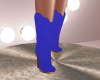 Royal Blue Cowgirl Boots