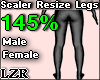Scaler Legs M-F 145%