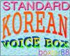 standard korean male vb