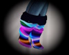 ColoredSwirl AnkleBoots