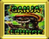 Ganja Lounge decal