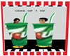 \couples cups of 7 up