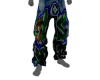 LV Baggy Abstract Jeans