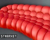 Bubble Red Couch