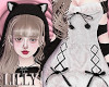 cat hoodie nyan white