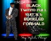 DD*BLACK TWEED FULLSUIT