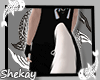Sk! Long Tail 2T WhiteBl