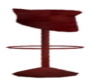 maroon stool