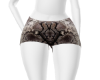 snake skin shorts