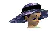 lavender garden hat