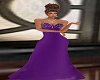 Designer Purple Gown