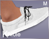 K Bello white shoes