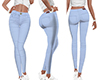 Pastel Blue Tight Jeans