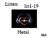 Listen Rmx Metal lis1-19