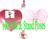 100+ Sit  Stand Poses