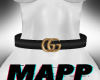 Black GGucci Belt SM