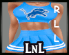 Lions cheerleader RLL