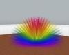 Animated Rainbow Spike