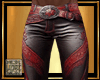 [L[ Red Country Pants M