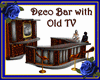 Deco Bar w/ Old TV anim