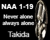 Never alone always alone