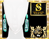 AQUA DIAMONT EARRINGS