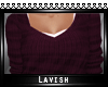|L|Cas Sweater Grape