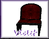 (V) red/Black chair
