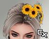 Sunflower Bridal Hair
