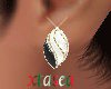 Onyx n Pearl Earrings