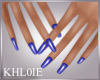 blue 2 nails dainty hand