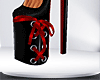 Corset Heel Black/Red