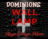 DOMINIONS WALL LAMP