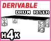 H4K Drum Riser Stage