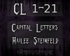 {CL} Capital Letters