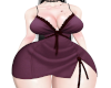 Sexy burgundy dress