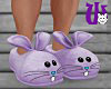 Bunny Slippers M lilac