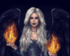Dark angel cutout