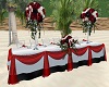 Red & Blk ReceptionTable