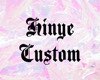 Hinye's Custom Headsign