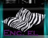-El- Zebra floor pillow